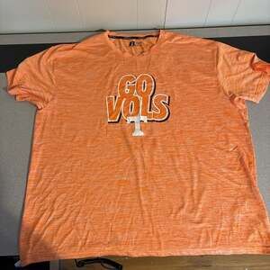 NCAA Tennessee Volunteers Go Vols Orange Crew Neck T-Shirt 3XL